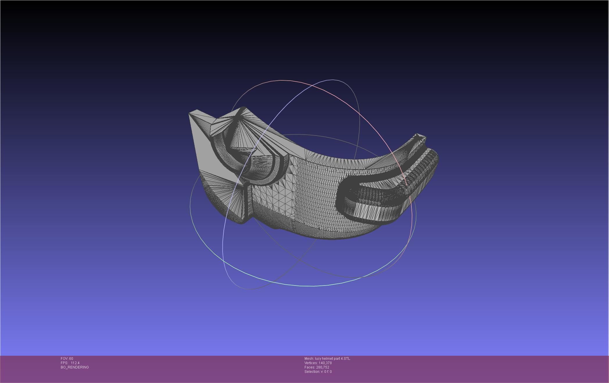 Elfen Lied Lucy Helmet 3D print model_88