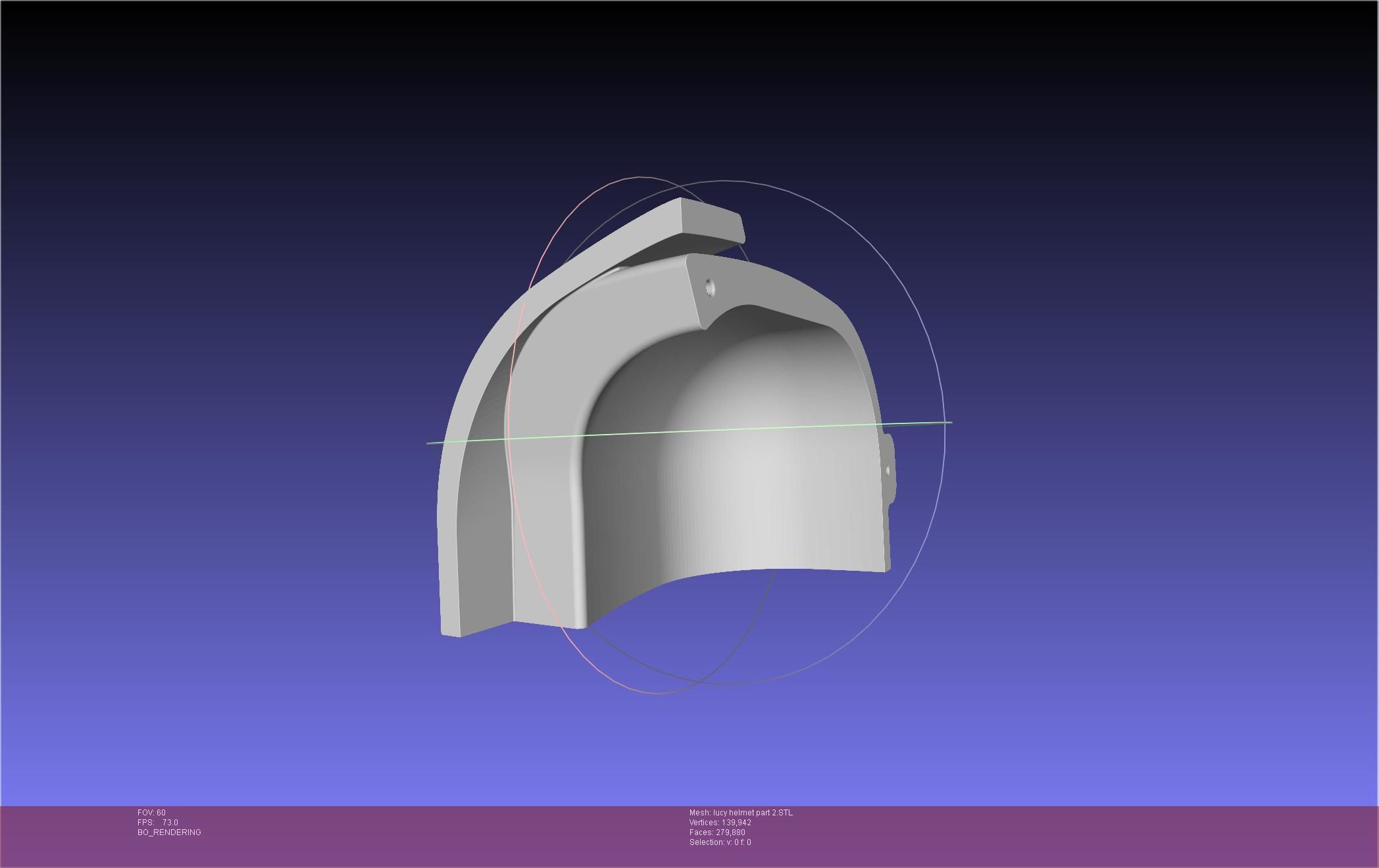 Elfen Lied Lucy Helmet 3D print model_72