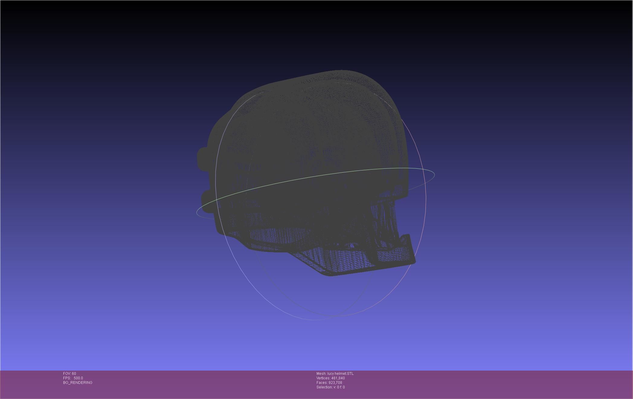 Elfen Lied Lucy Helmet 3D print model_47