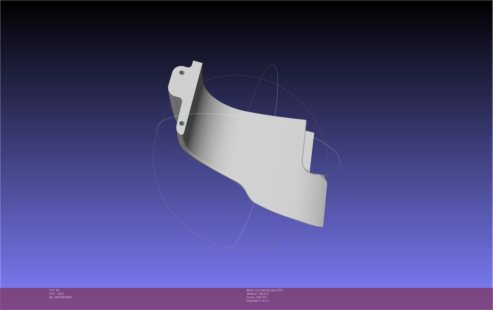 Elfen Lied Lucy Helmet 3D print model_90