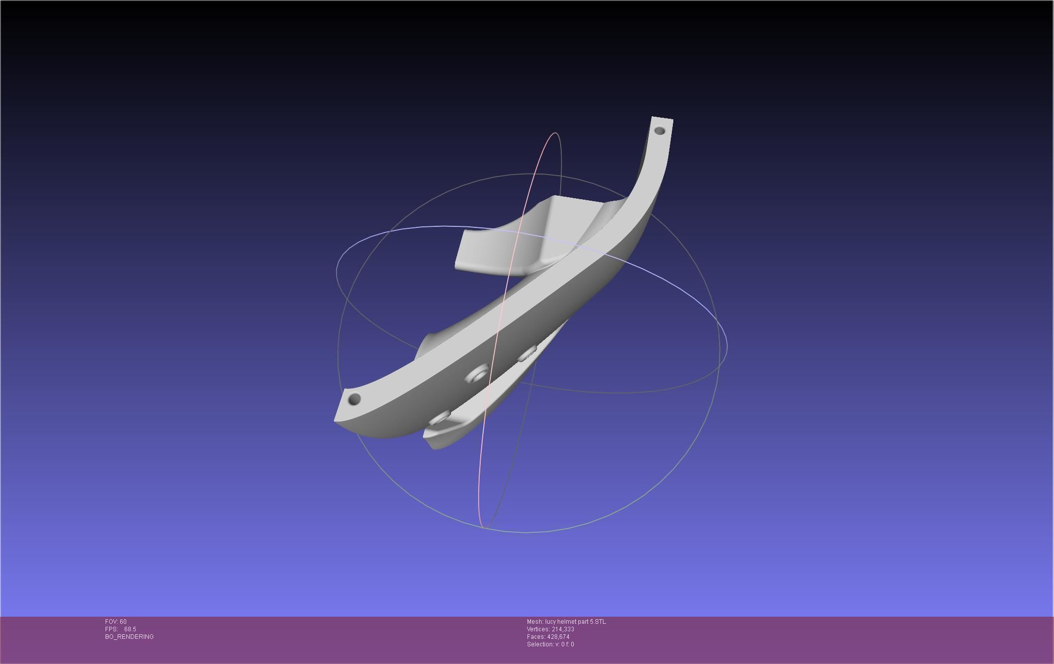 Elfen Lied Lucy Helmet 3D print model_96