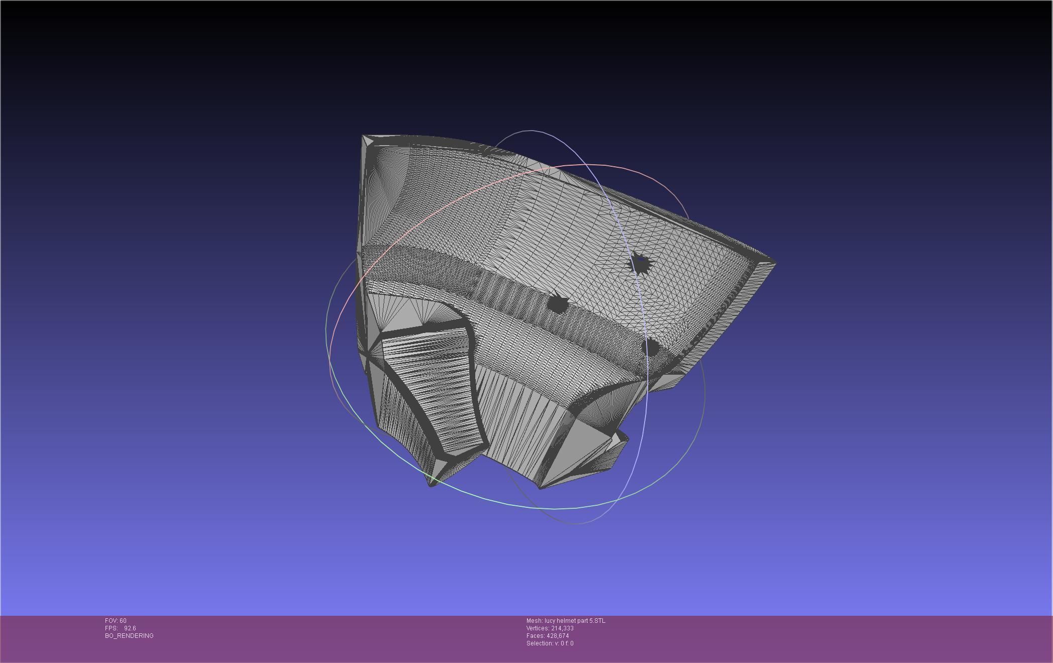 Elfen Lied Lucy Helmet 3D print model_105