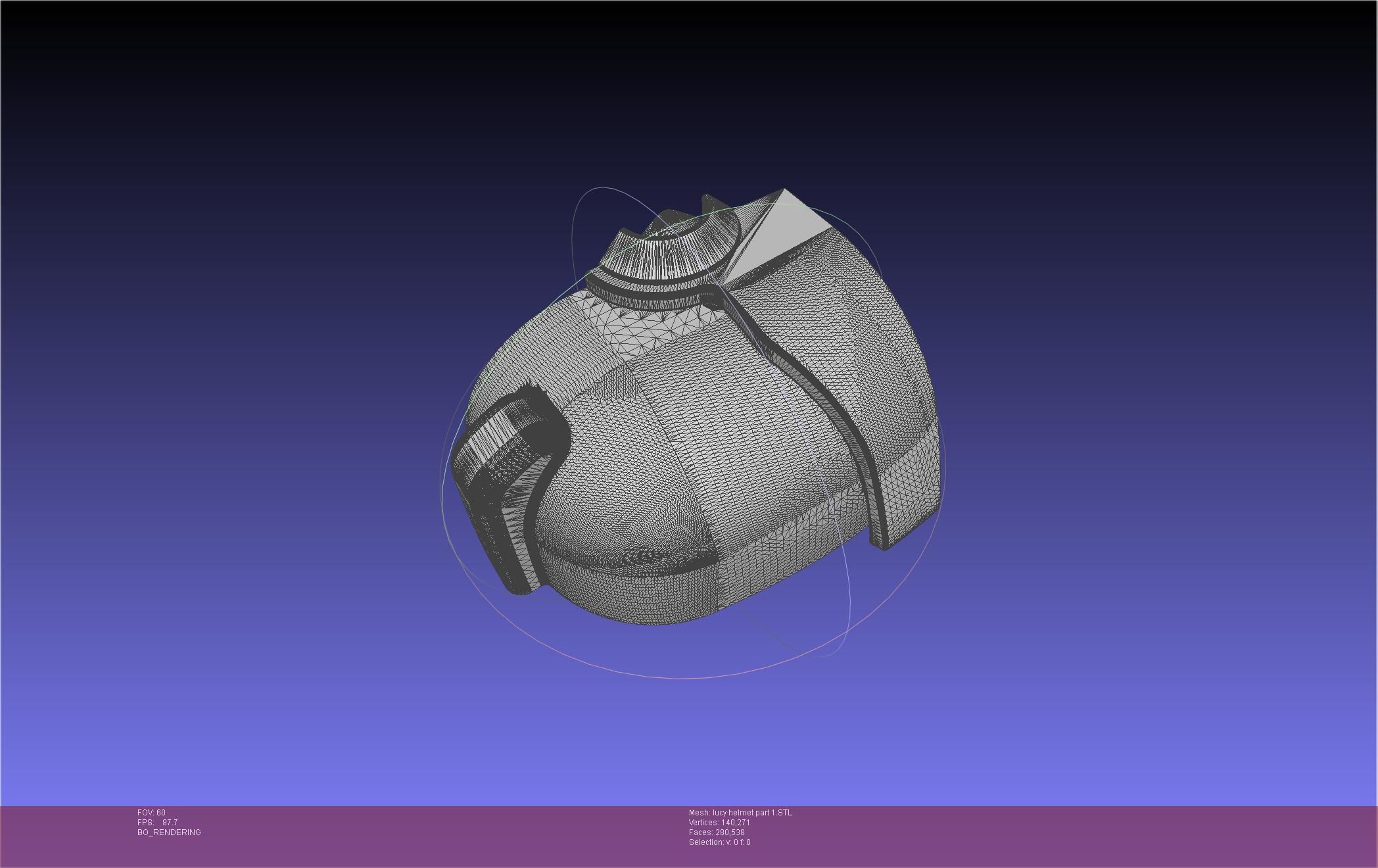 Elfen Lied Lucy Helmet 3D print model_71