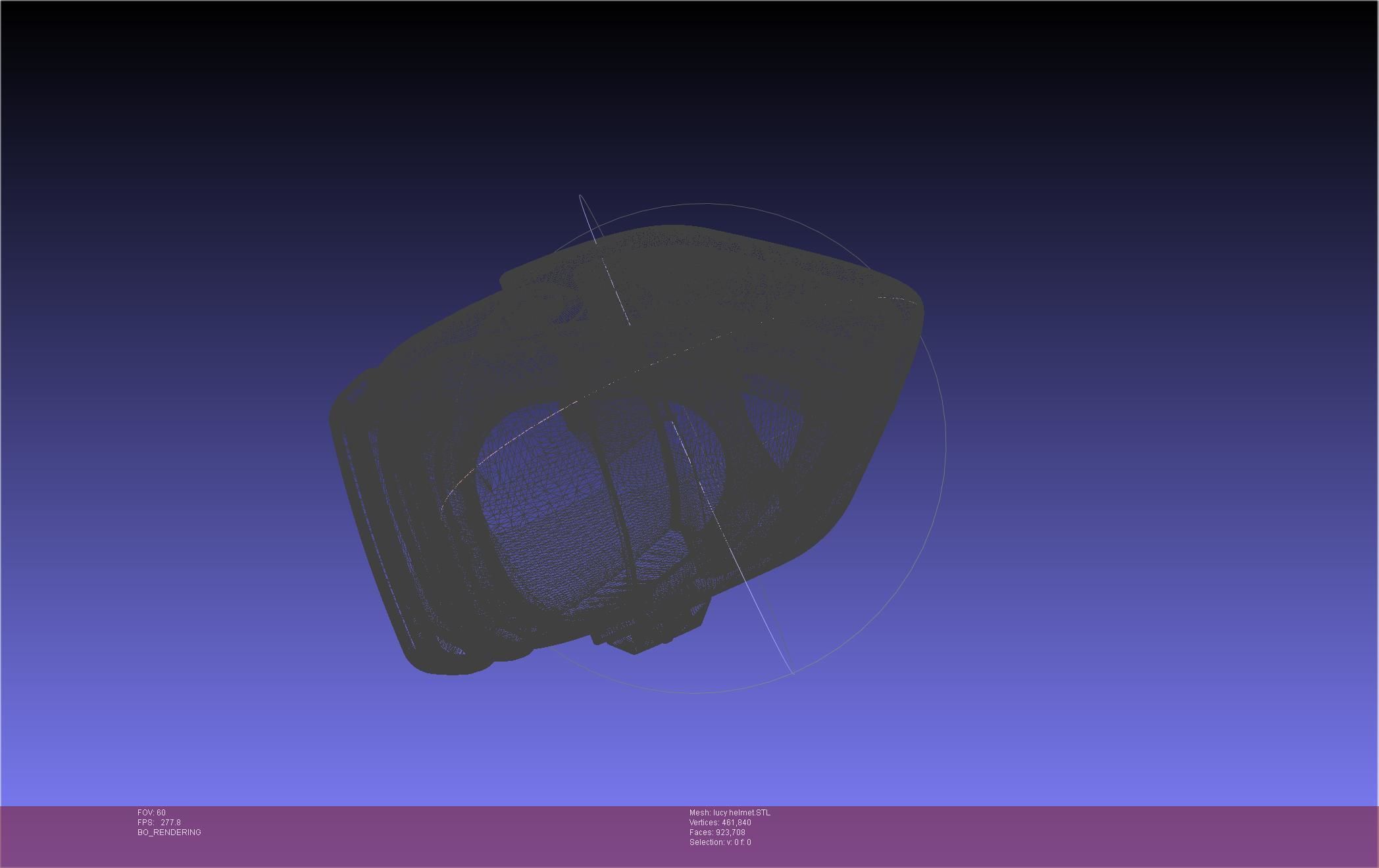 Elfen Lied Lucy Helmet 3D print model_45