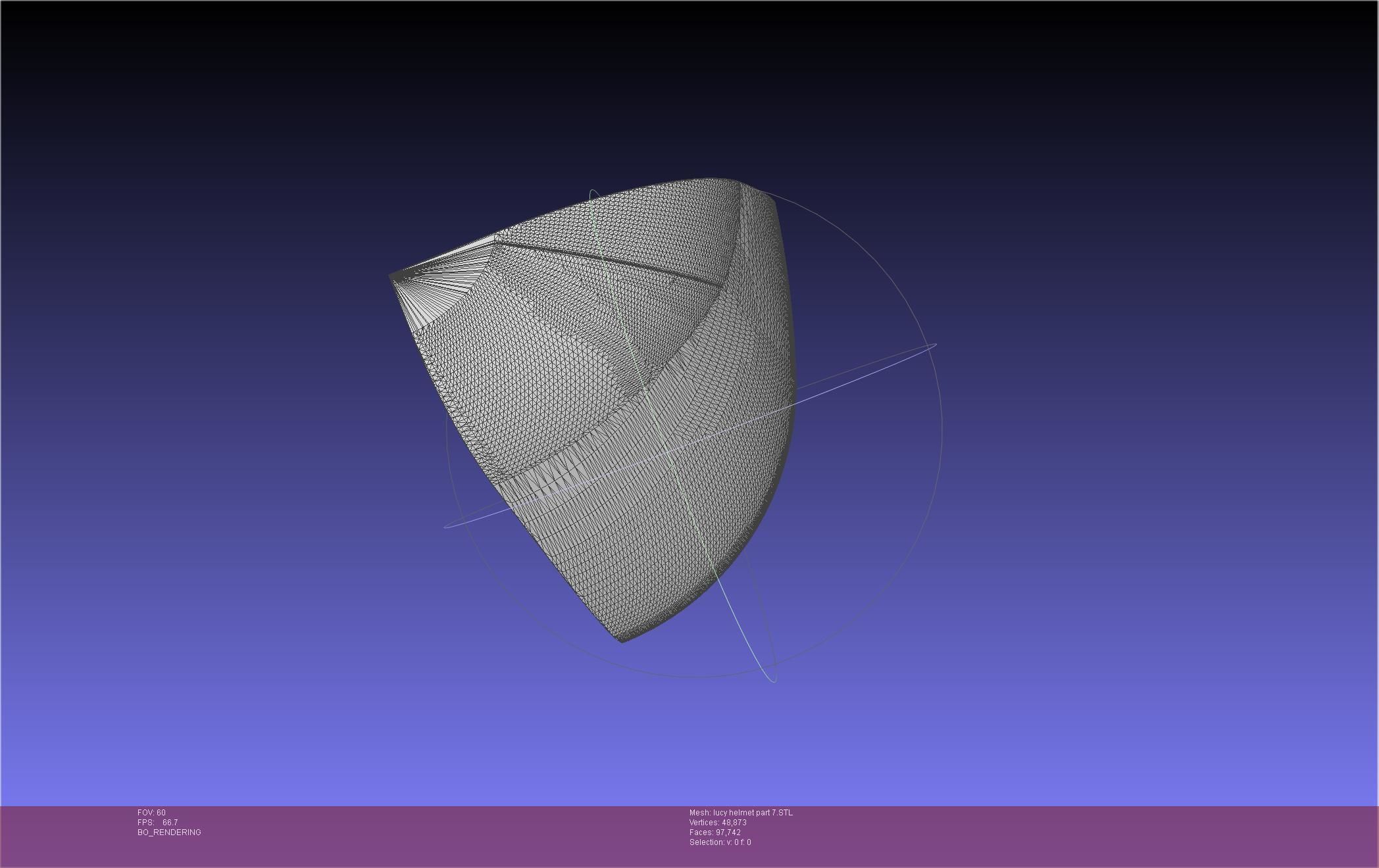 Elfen Lied Lucy Helmet 3D print model_121