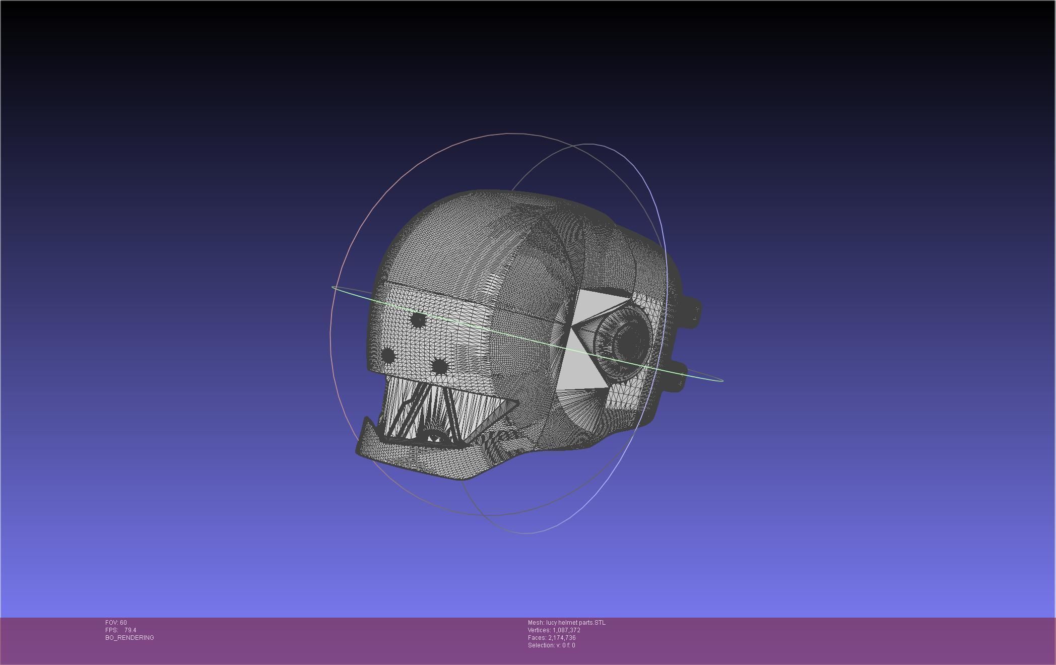 Elfen Lied Lucy Helmet 3D print model_55