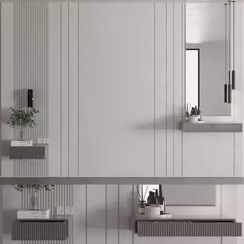 Bedroom Wall Composition 01