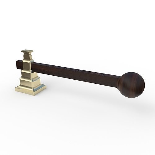 Mallet OBJ GLB for CGI and 3D Printing Free 3D model