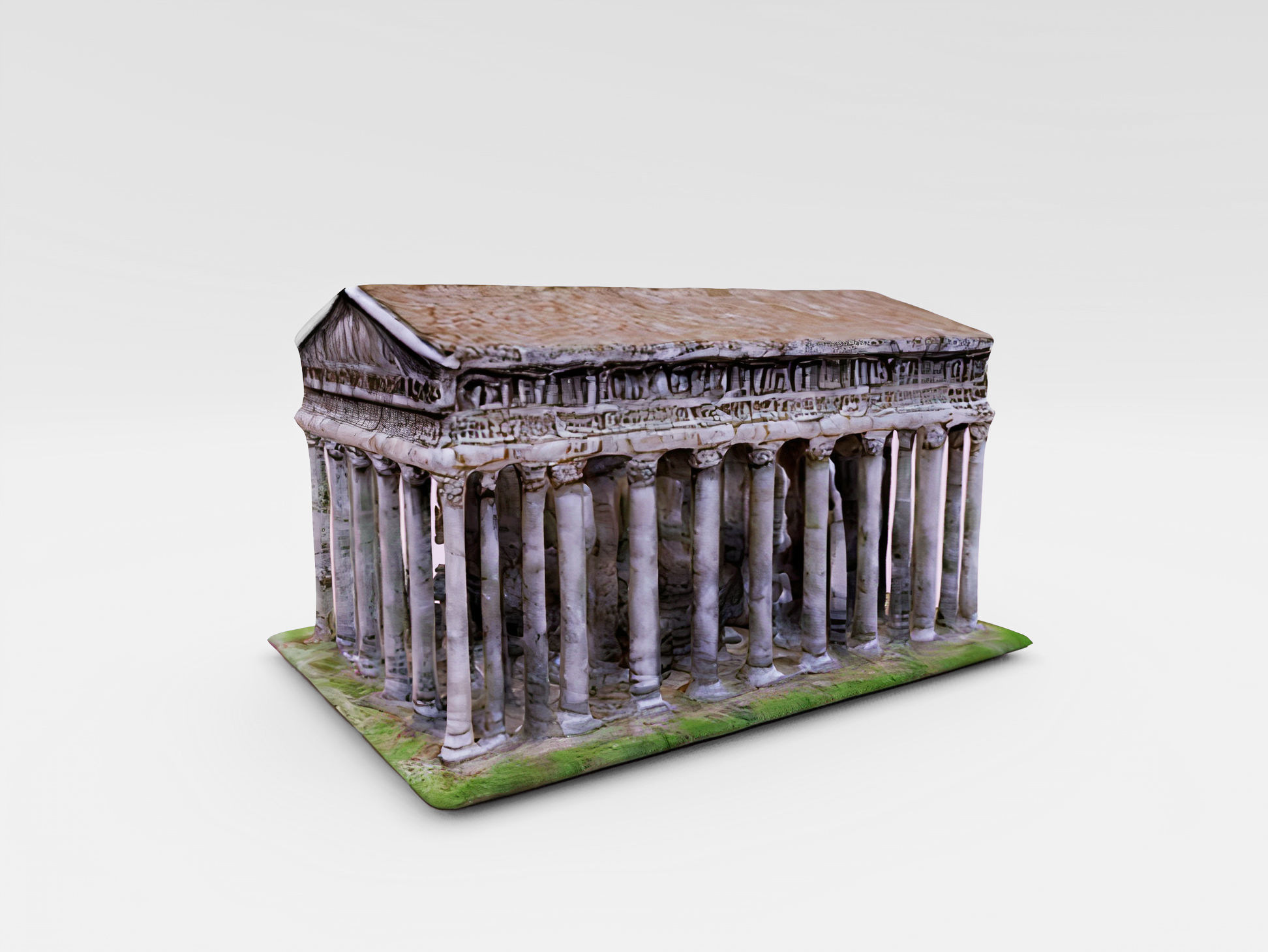 Digital Reconstruction of an Ancient Greek Temple 3D model_3