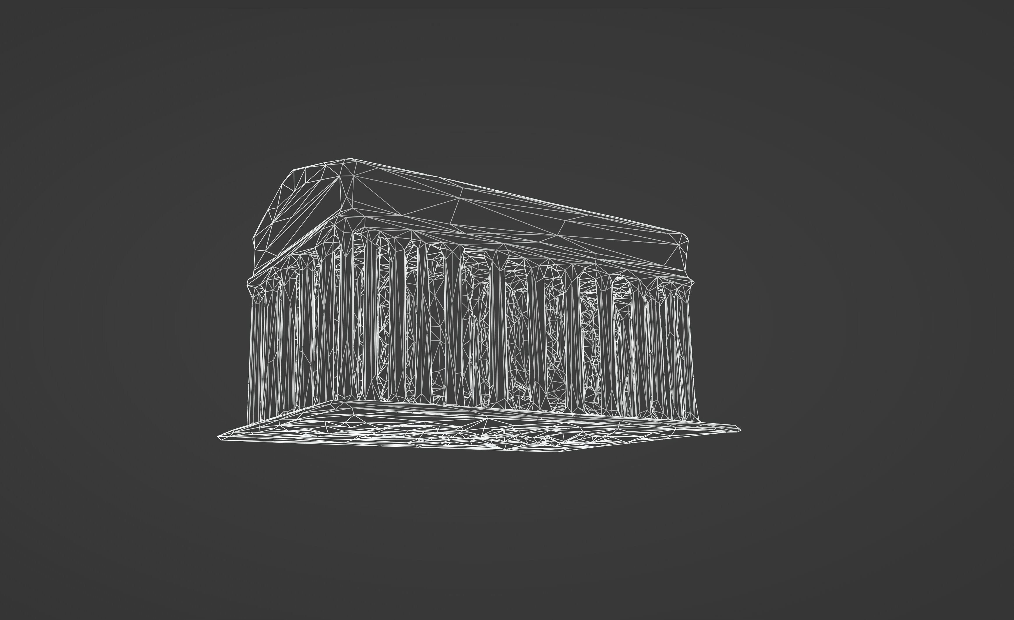 Digital Reconstruction of an Ancient Greek Temple 3D model_12