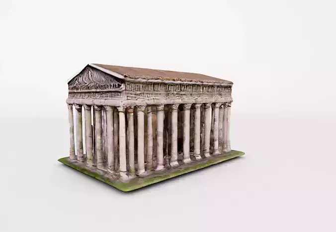 Digital Reconstruction of an Ancient Greek Temple