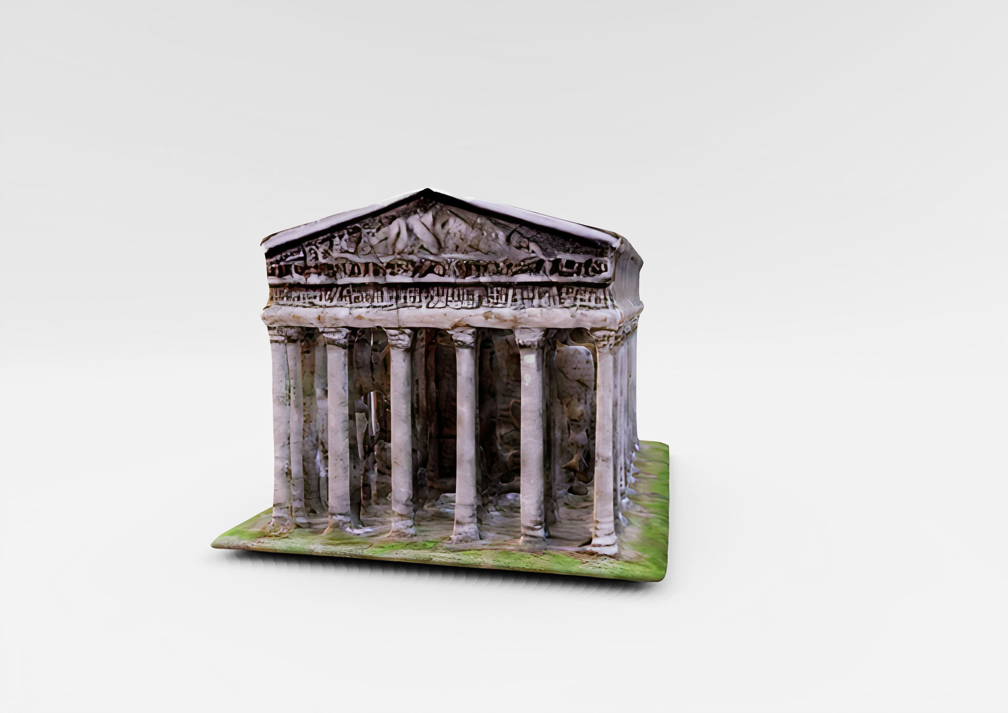 Digital Reconstruction of an Ancient Greek Temple 3D model_2