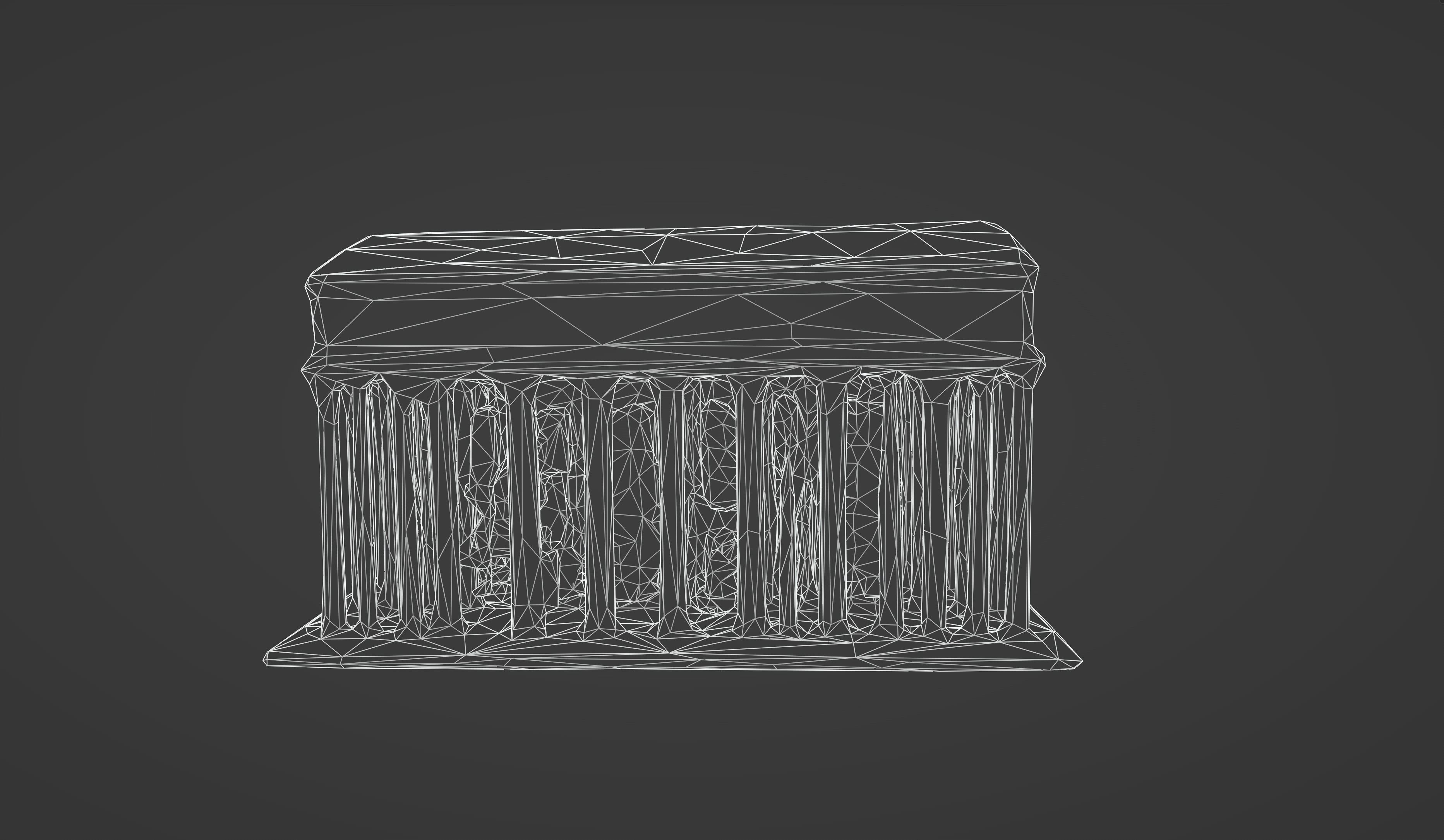 Digital Reconstruction of an Ancient Greek Temple 3D model_10