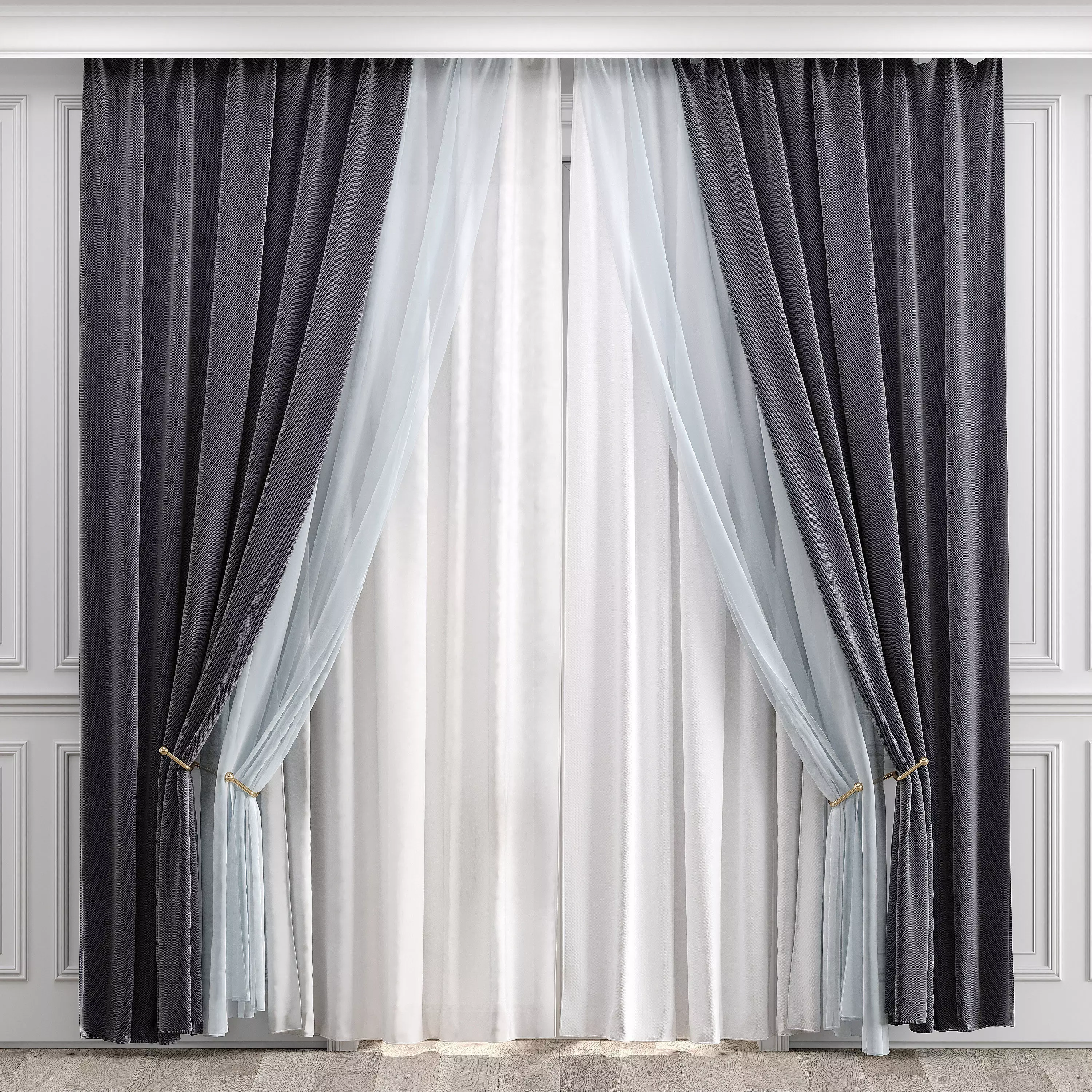 CURTAINS 534C 3D model
