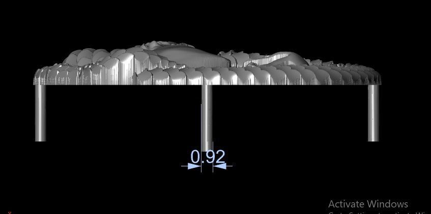 Medusa necklace 3D print model_16