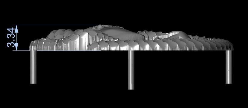 Medusa necklace 3D print model_13