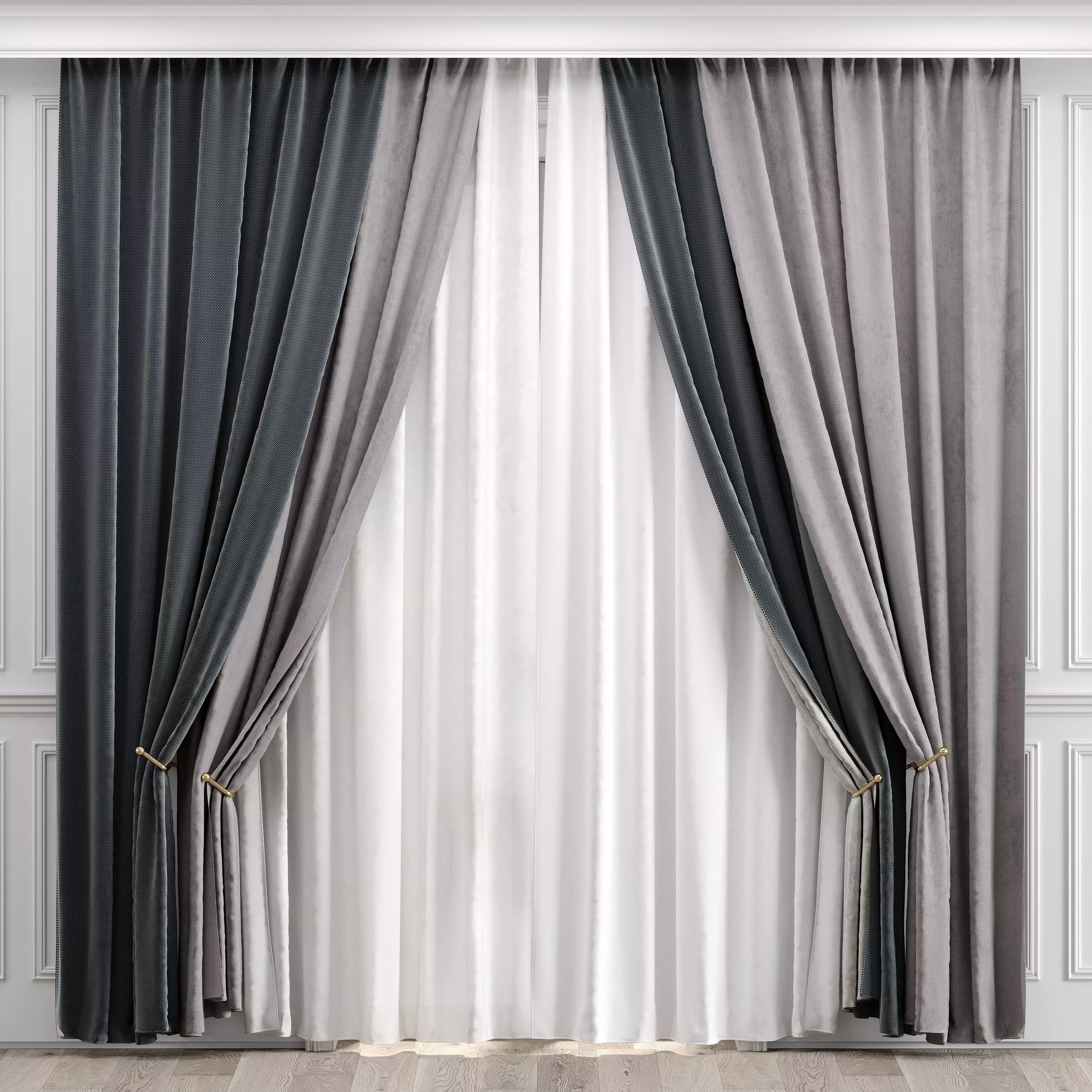 CURTAINS 535C 3D model