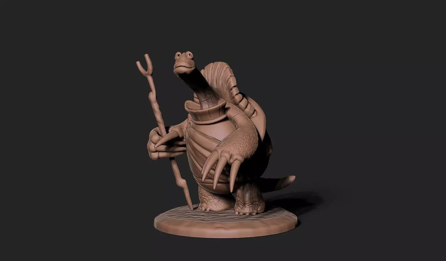 MASTER OOGWAY FROM KUNG FU PANDA 3D print model_0