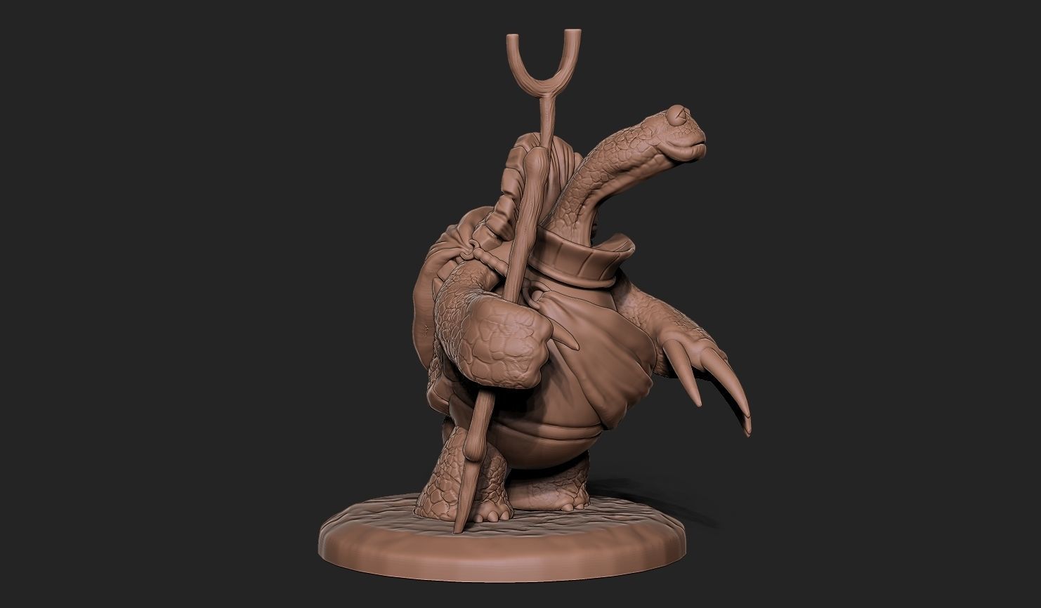 MASTER OOGWAY FROM KUNG FU PANDA 3D print model_3