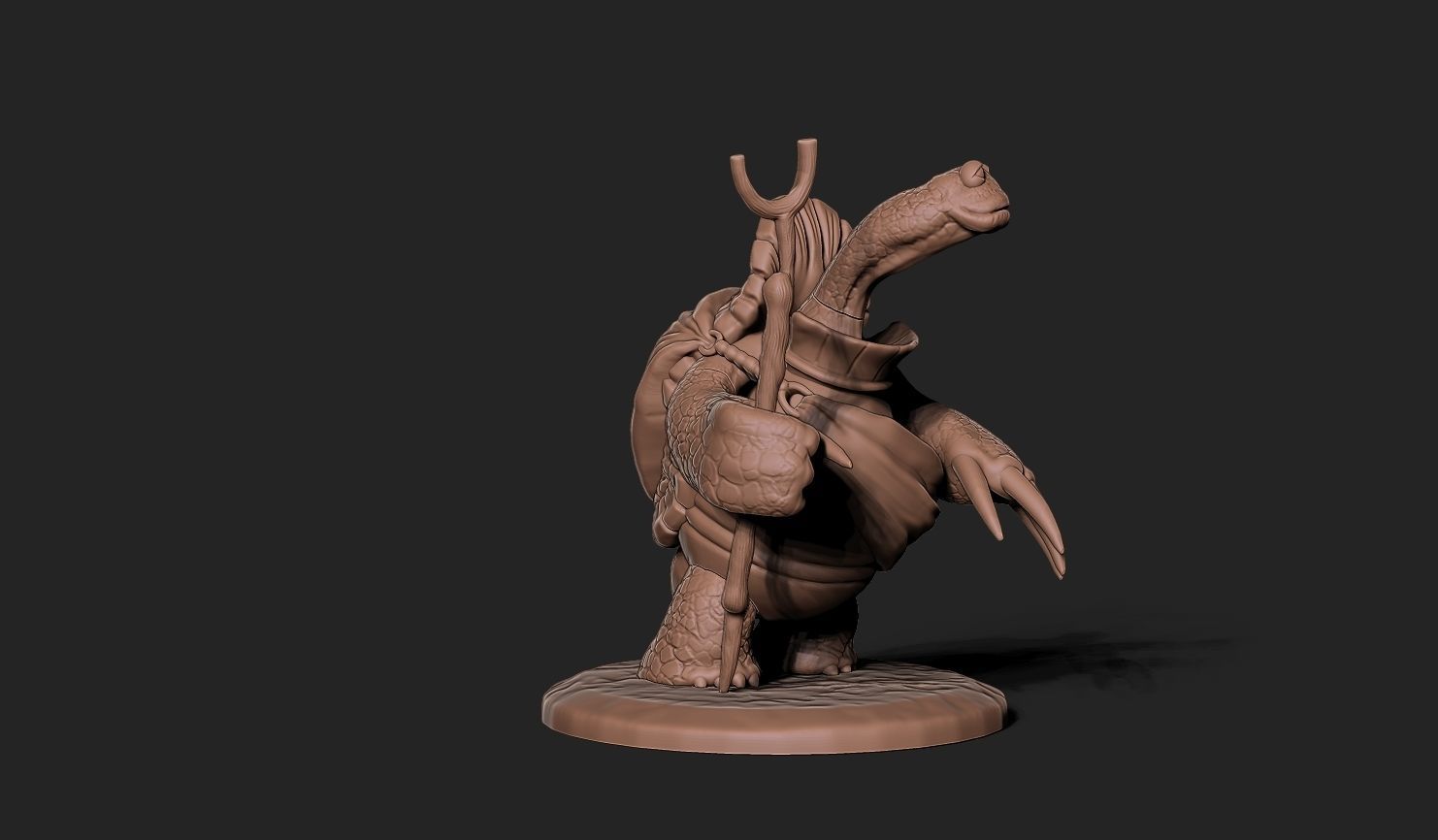 MASTER OOGWAY FROM KUNG FU PANDA 3D print model_8