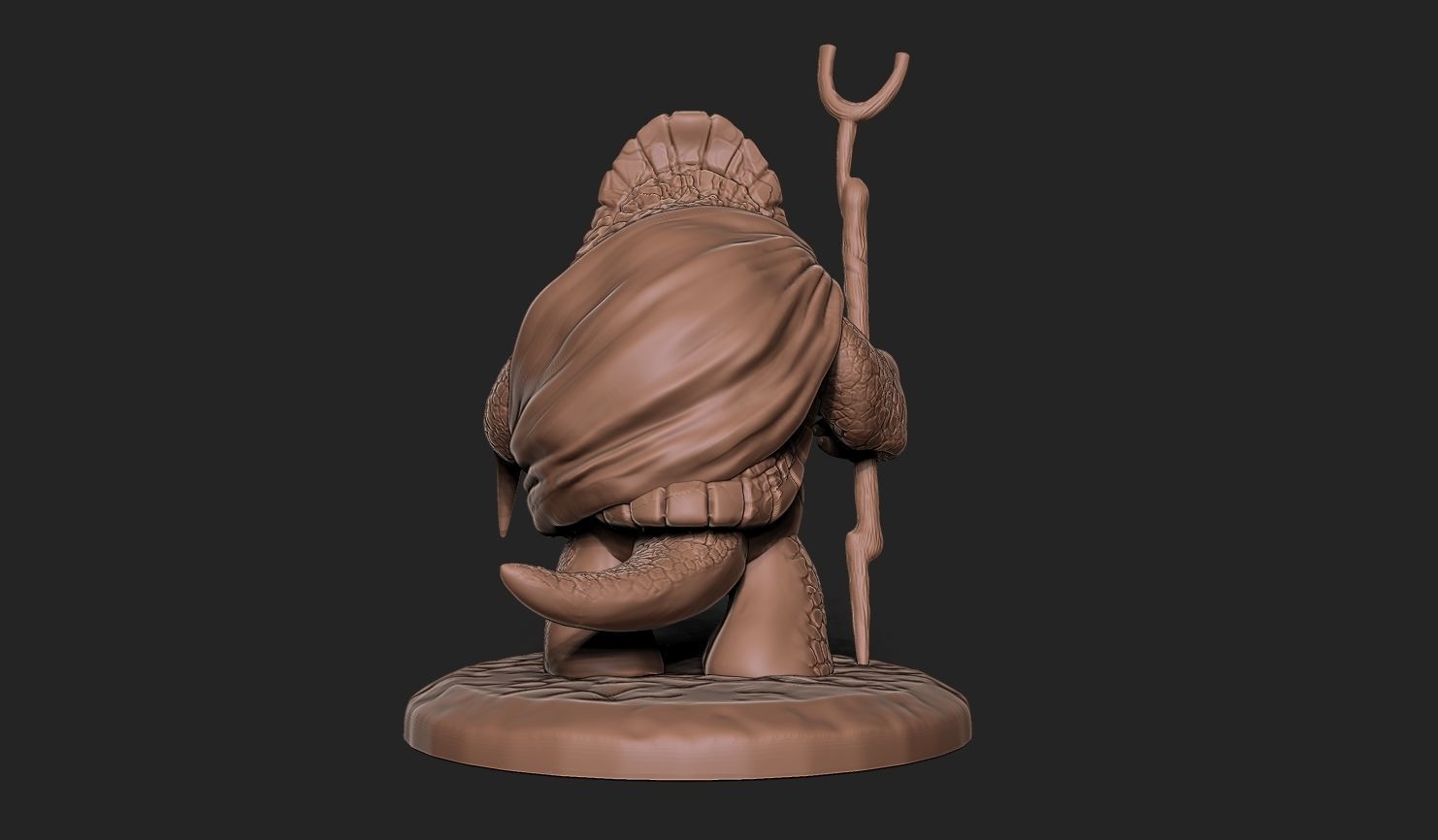 MASTER OOGWAY FROM KUNG FU PANDA 3D print model_7