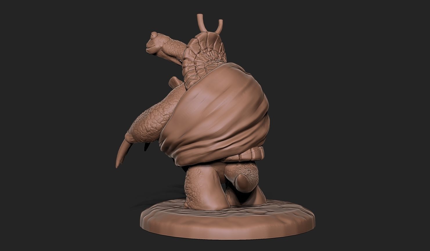 MASTER OOGWAY FROM KUNG FU PANDA 3D print model_9