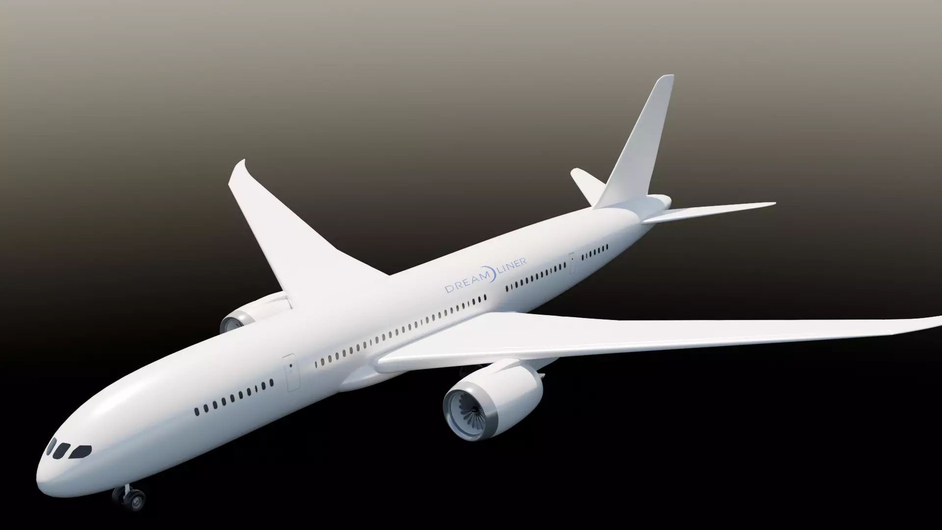 Boeing 787 Dreamliner 3D model_0