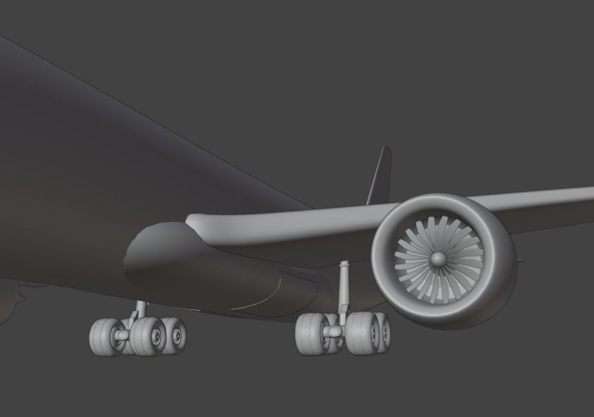 Boeing 787 Dreamliner 3D model_2