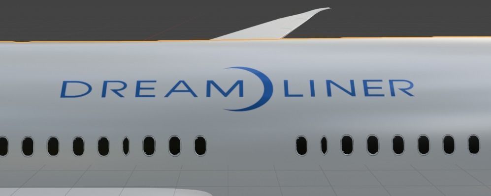 Boeing 787 Dreamliner 3D model_3