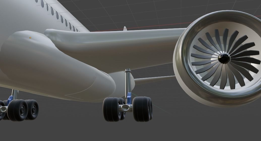 Boeing 787 Dreamliner 3D model_4