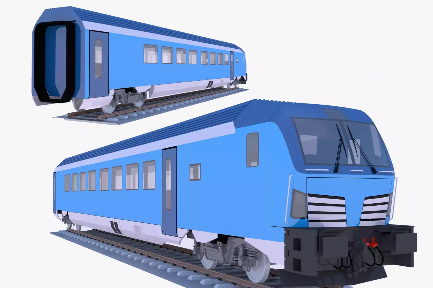Siemens Vectrain driving coach 3D model