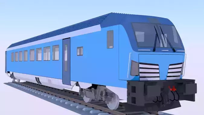 Siemens Vectrain driving coach 3D model