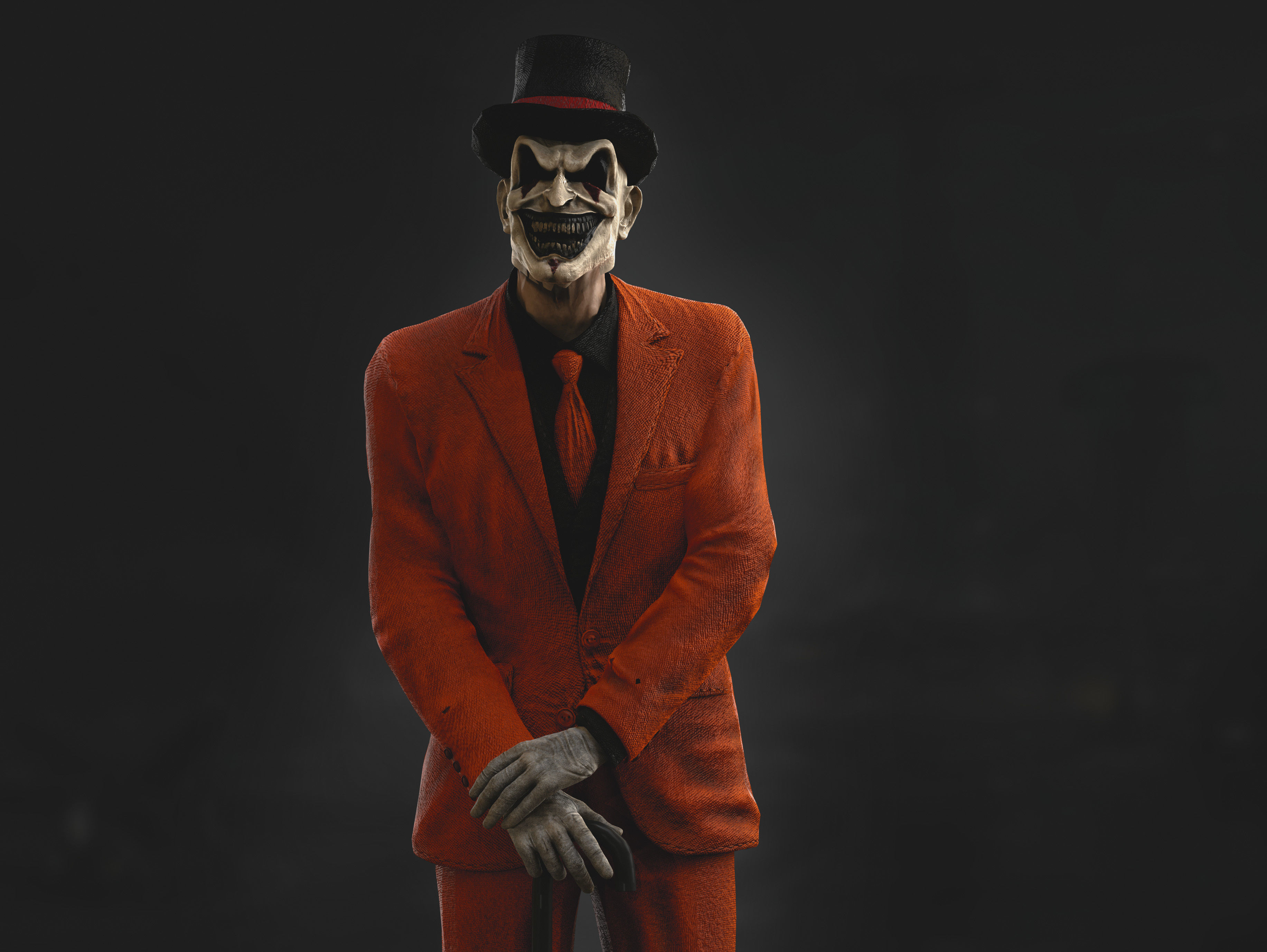 Jester Low-poly 3D model_3