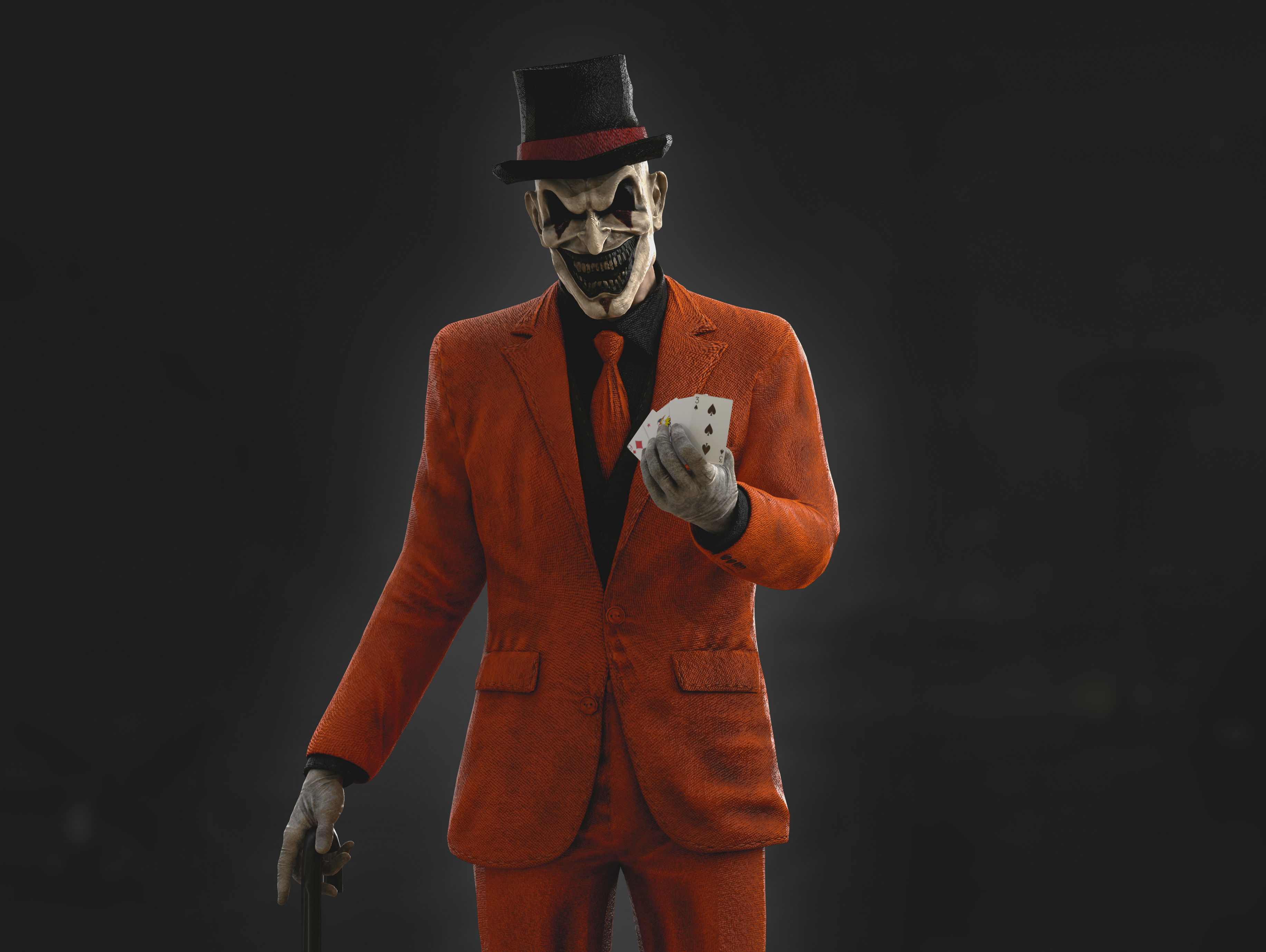 Jester Low-poly 3D model_4