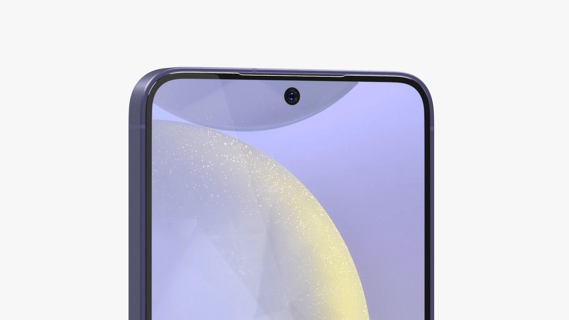 Samsung Galaxy S24 Cobalt Violet Low-poly 3D model_7