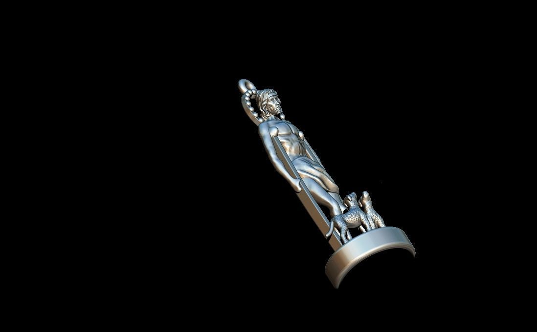 Saint Lazarus - Sao Lazaro 3D print model_5