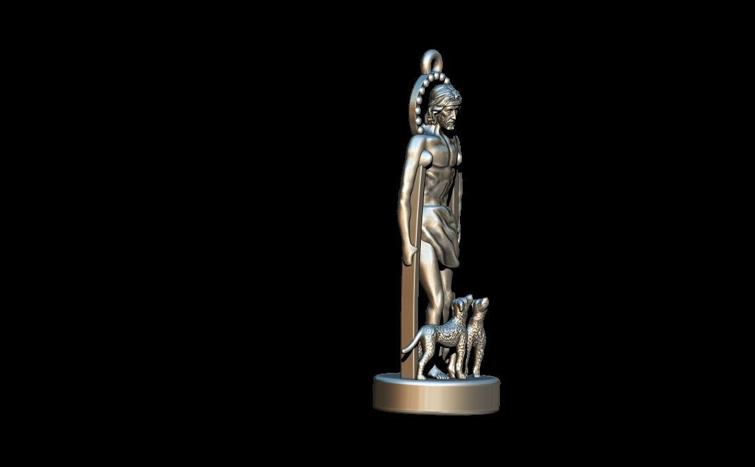 Saint Lazarus - Sao Lazaro 3D print model_2