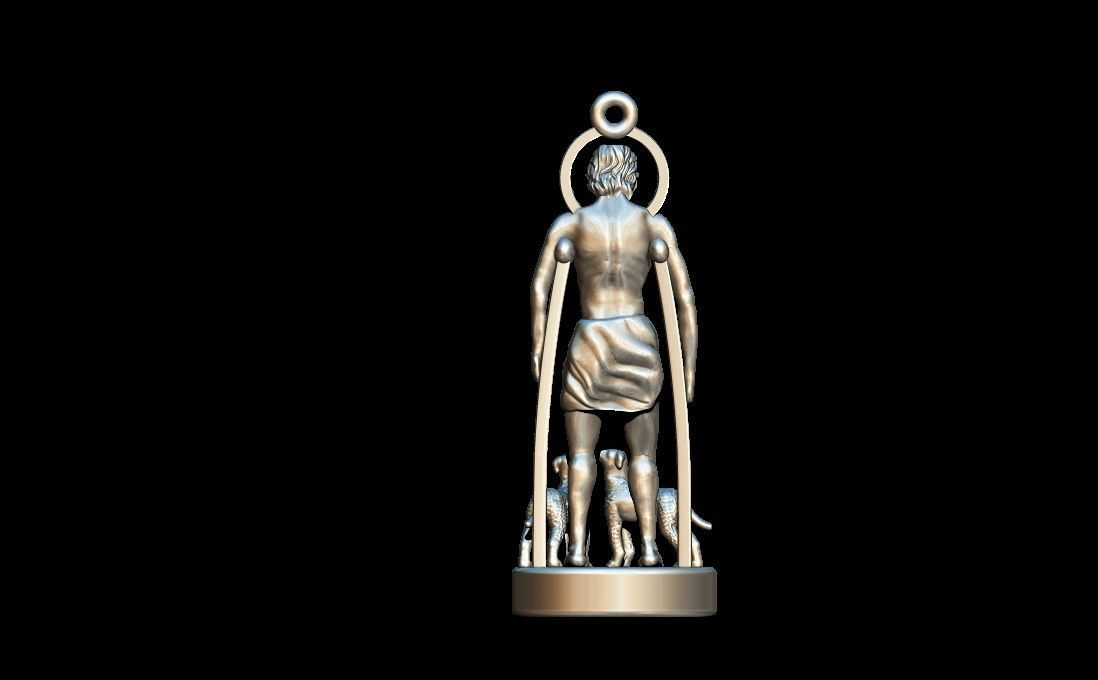 Saint Lazarus - Sao Lazaro 3D print model_3