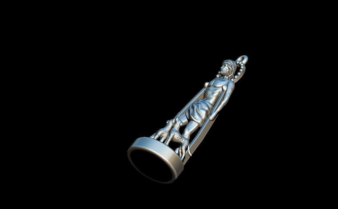 Saint Lazarus - Sao Lazaro 3D print model_6