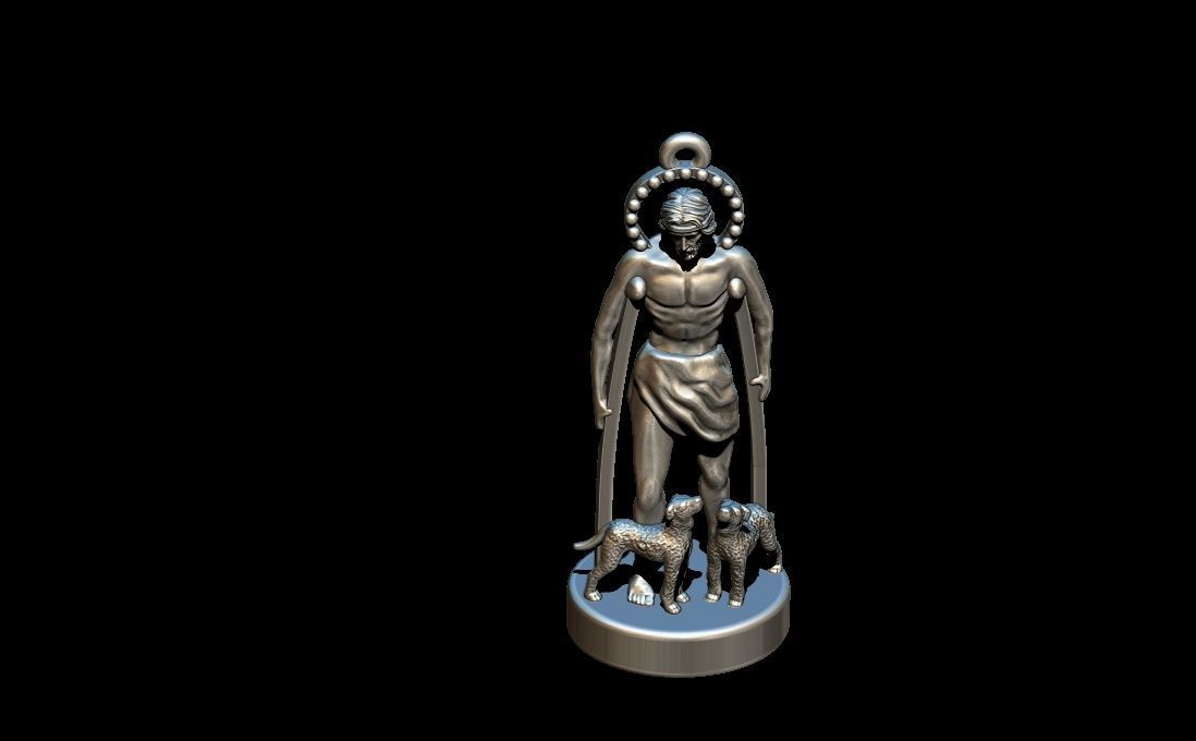 Saint Lazarus - Sao Lazaro 3D print model_7