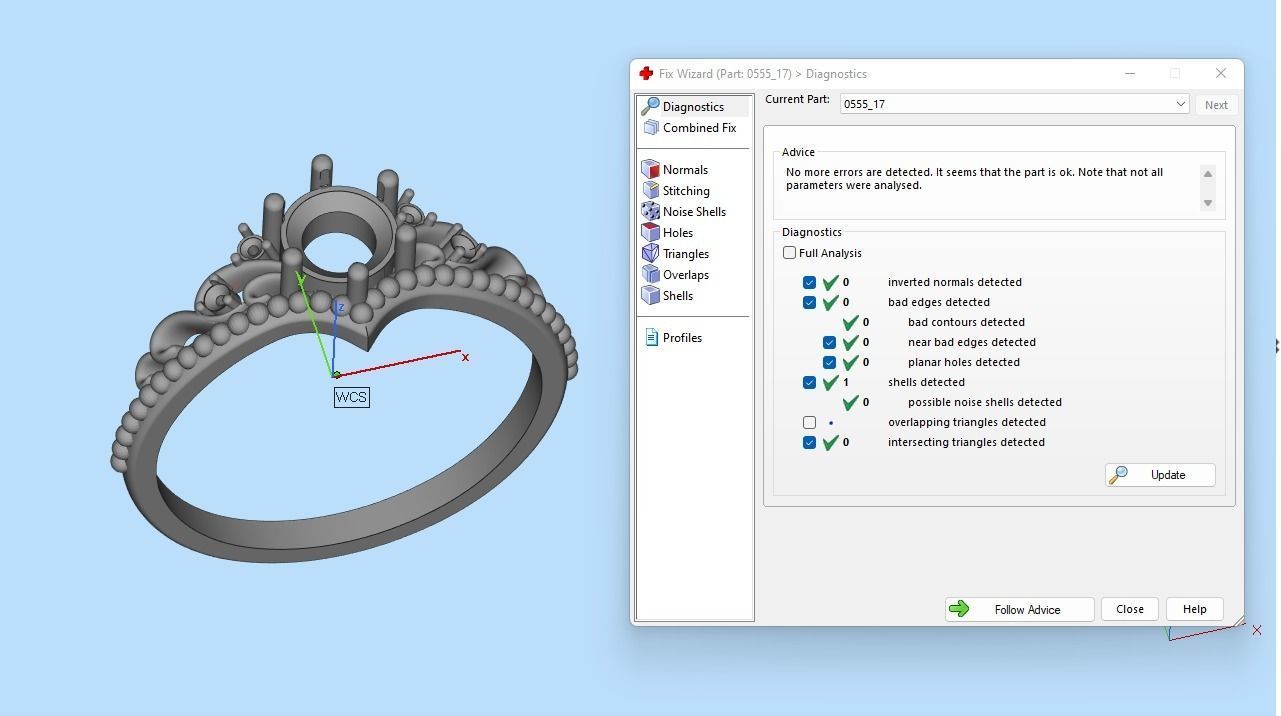 Crown ring 3D print model 3D print model_5