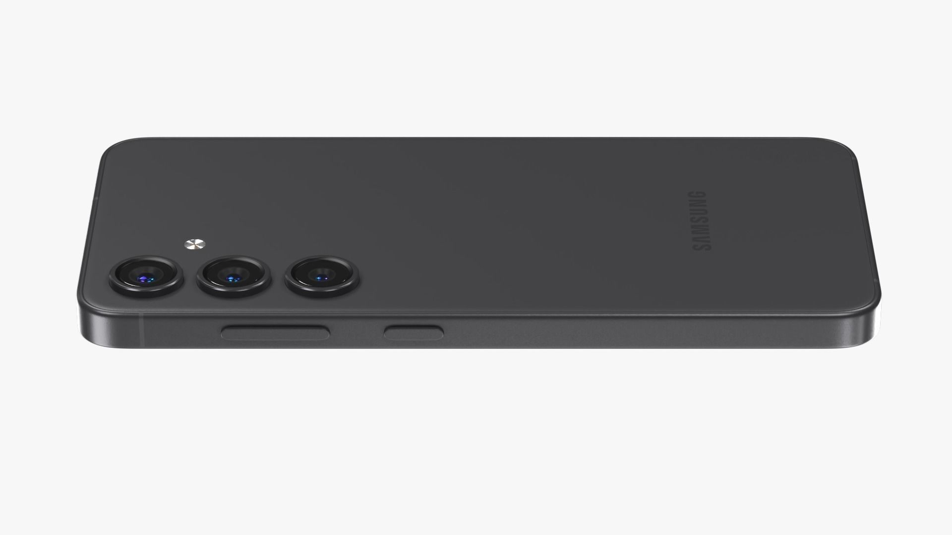 Samsung Galaxy S24 Onyx Black Low-poly 3D model_4