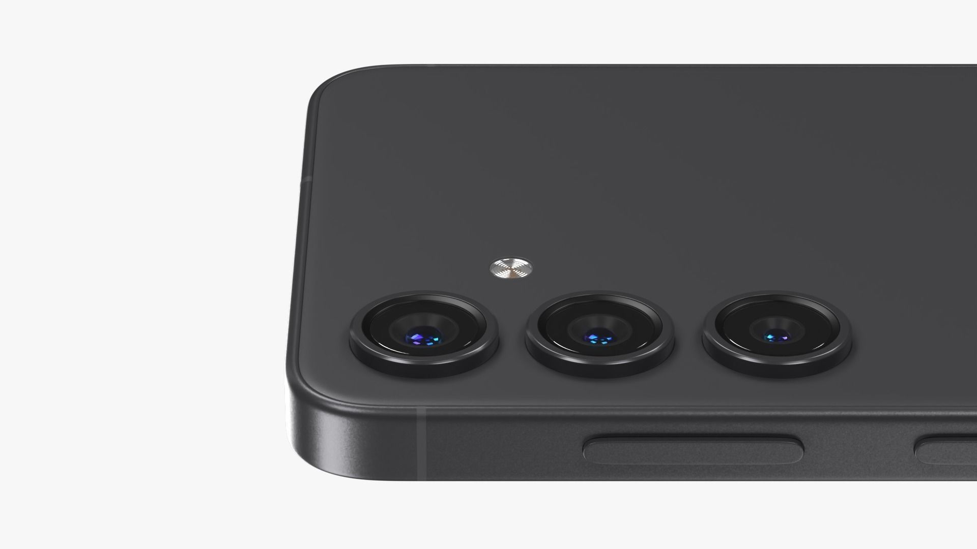 Samsung Galaxy S24 Onyx Black Low-poly 3D model_5