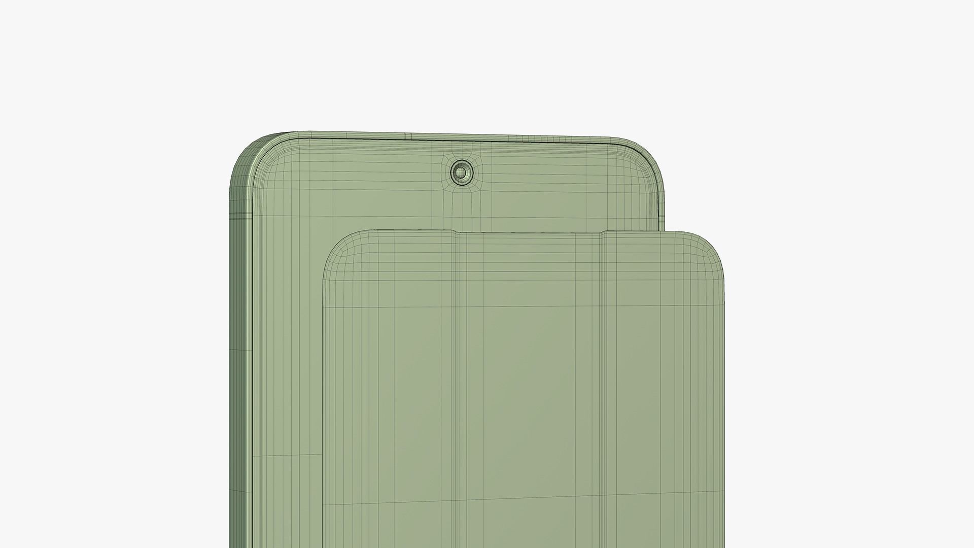 Samsung Galaxy S24 Onyx Black Low-poly 3D model_14