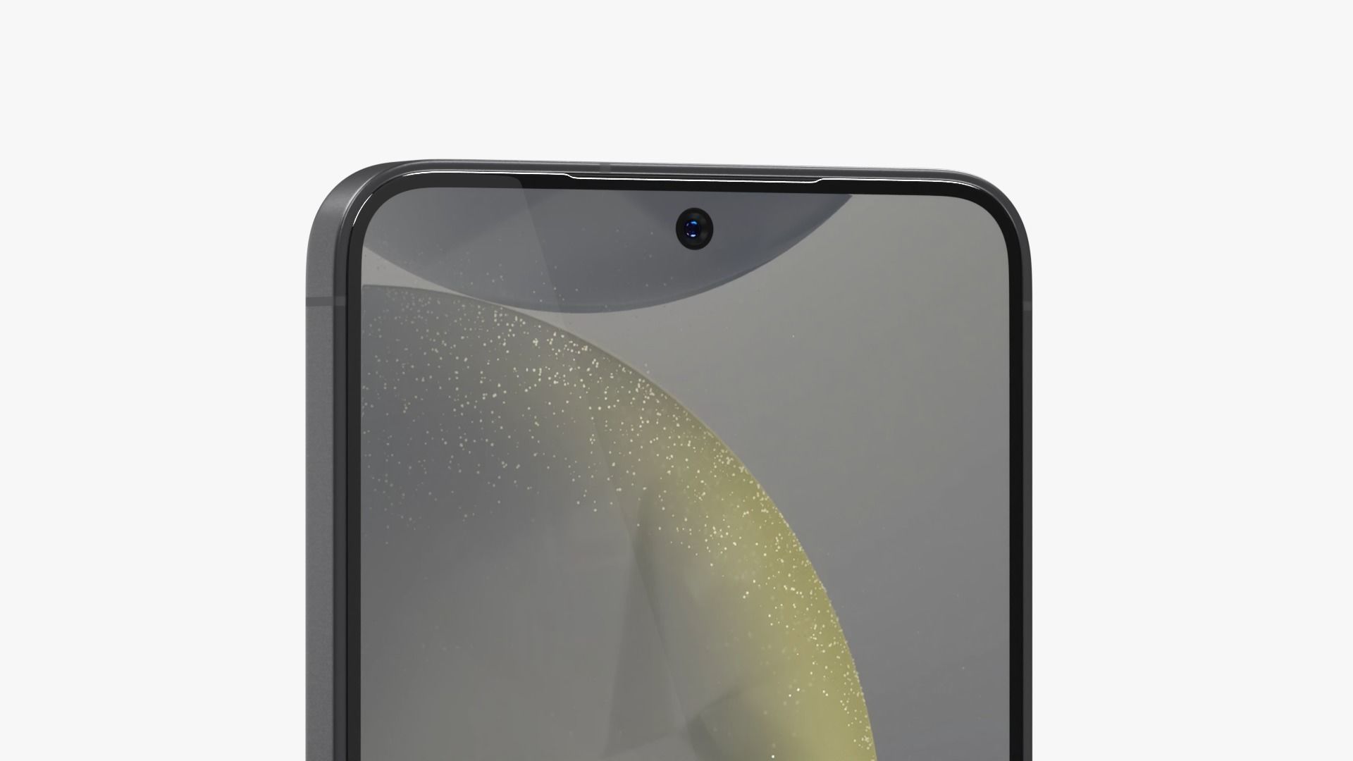 Samsung Galaxy S24 Onyx Black Low-poly 3D model_7