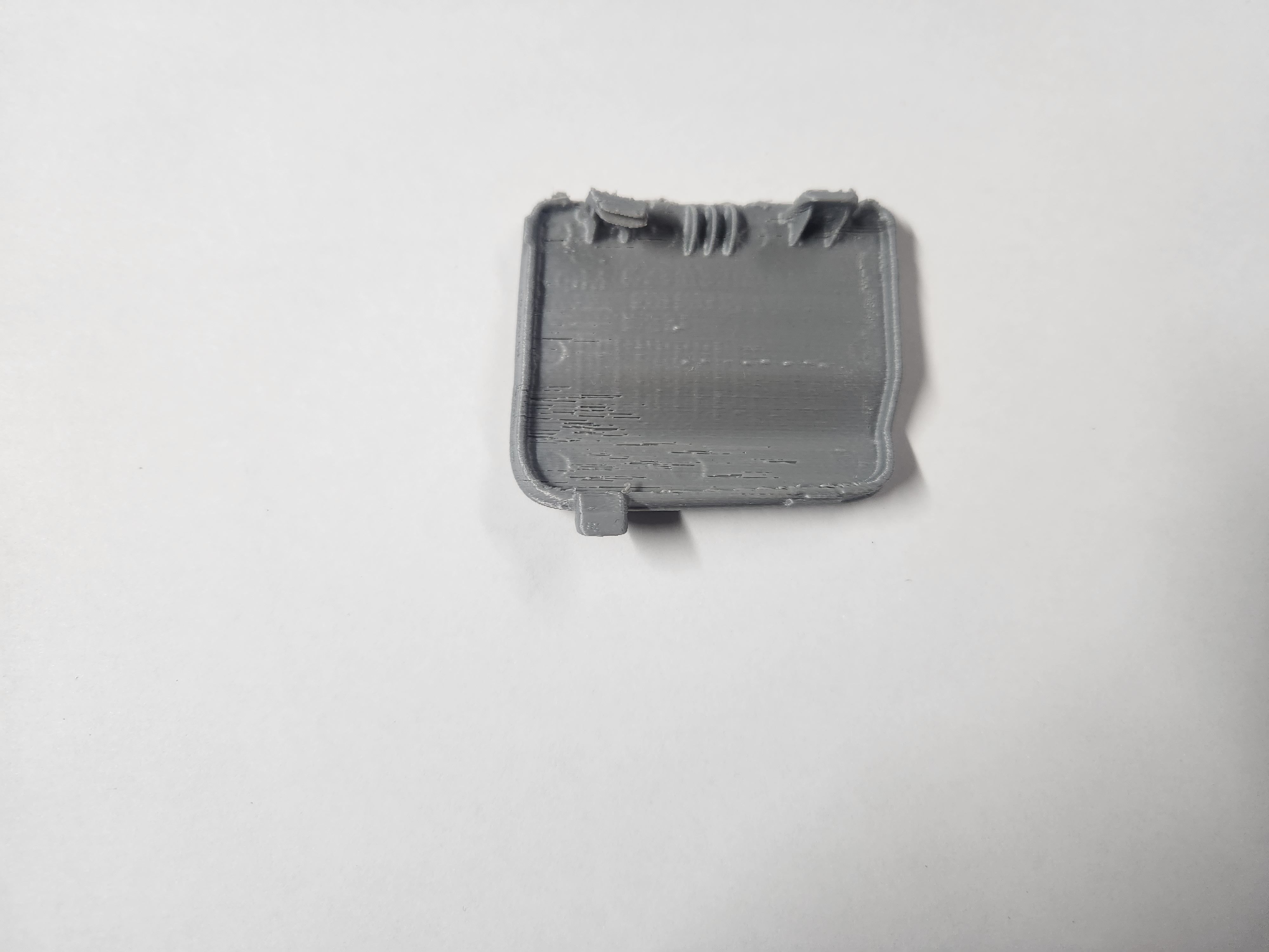 Chev Cruze 2014 Rear Bumper tow Cover 3D print model_1