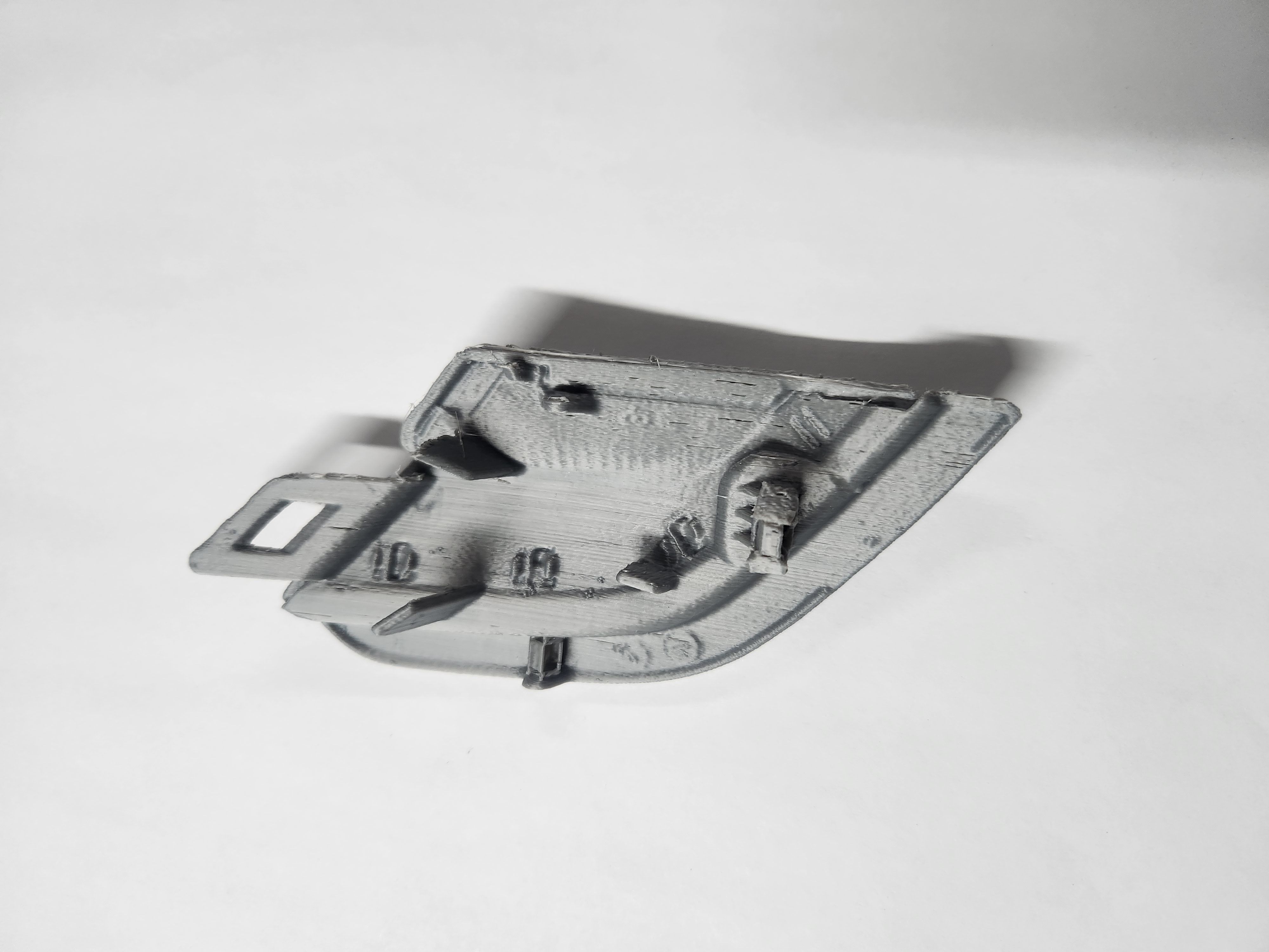 Vw Tiguan 2020 Front Bumper Tow Cover 3D print model_1