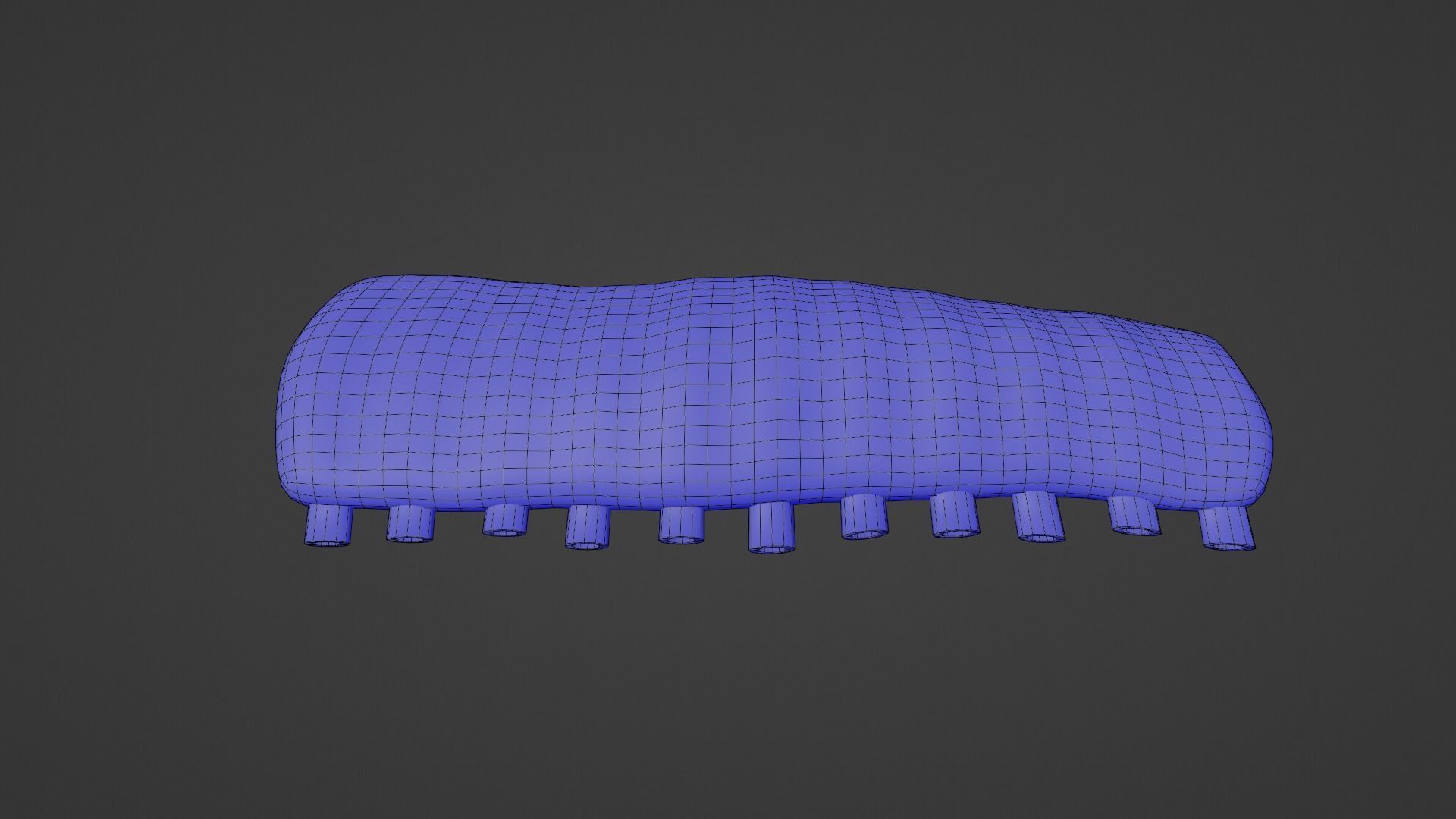 Low poly Rack of Ribs Low-poly 3D model_6