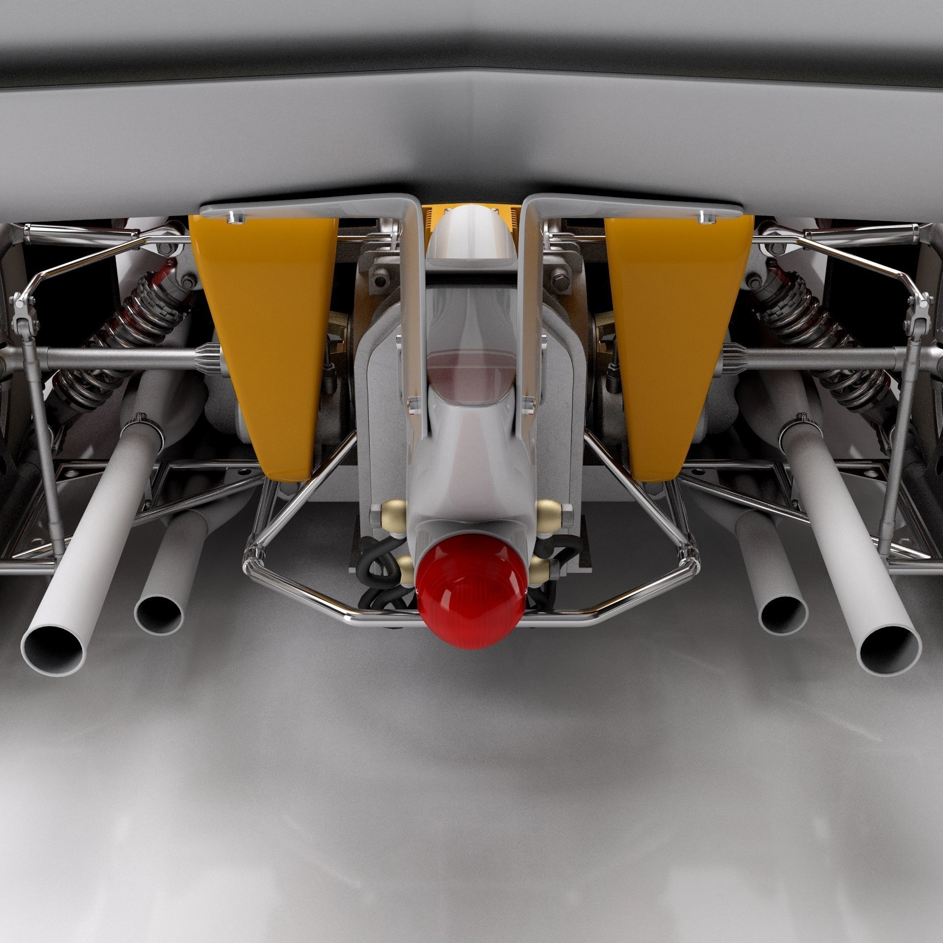 Ferrari F1 312T 1975 3D model_18