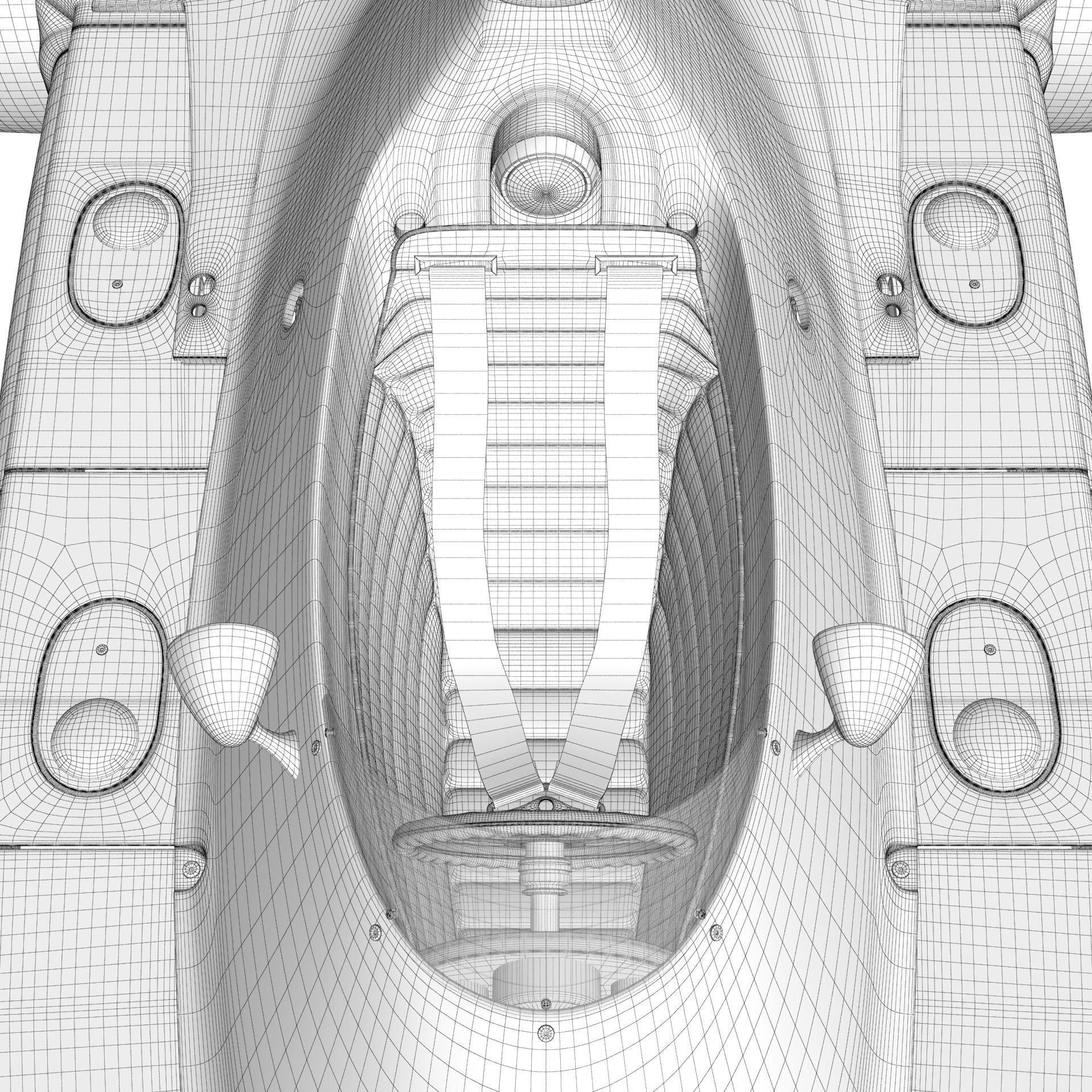 Ferrari F1 312T 1975 3D model_39